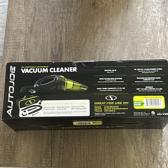 AUTOJOE Portable Car Vacuum - Picture 3 of 4